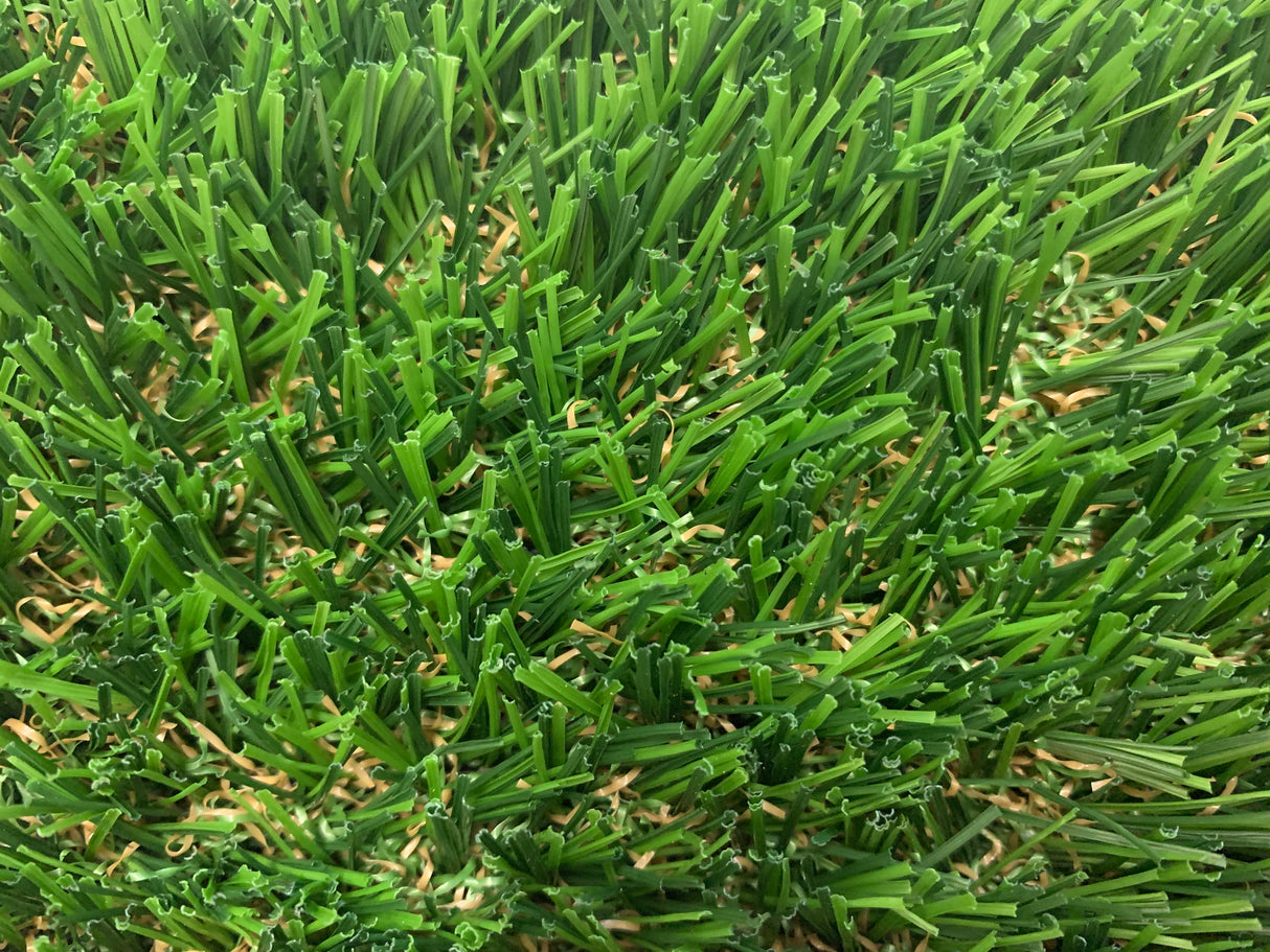 Semi-rough artificial turf
