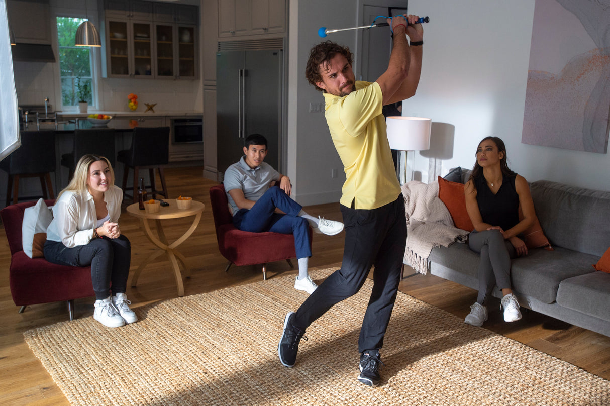 PHIGOLF 2 Smart Home Golf Simulator – Swing Stick Trainer &amp; Analyzer
