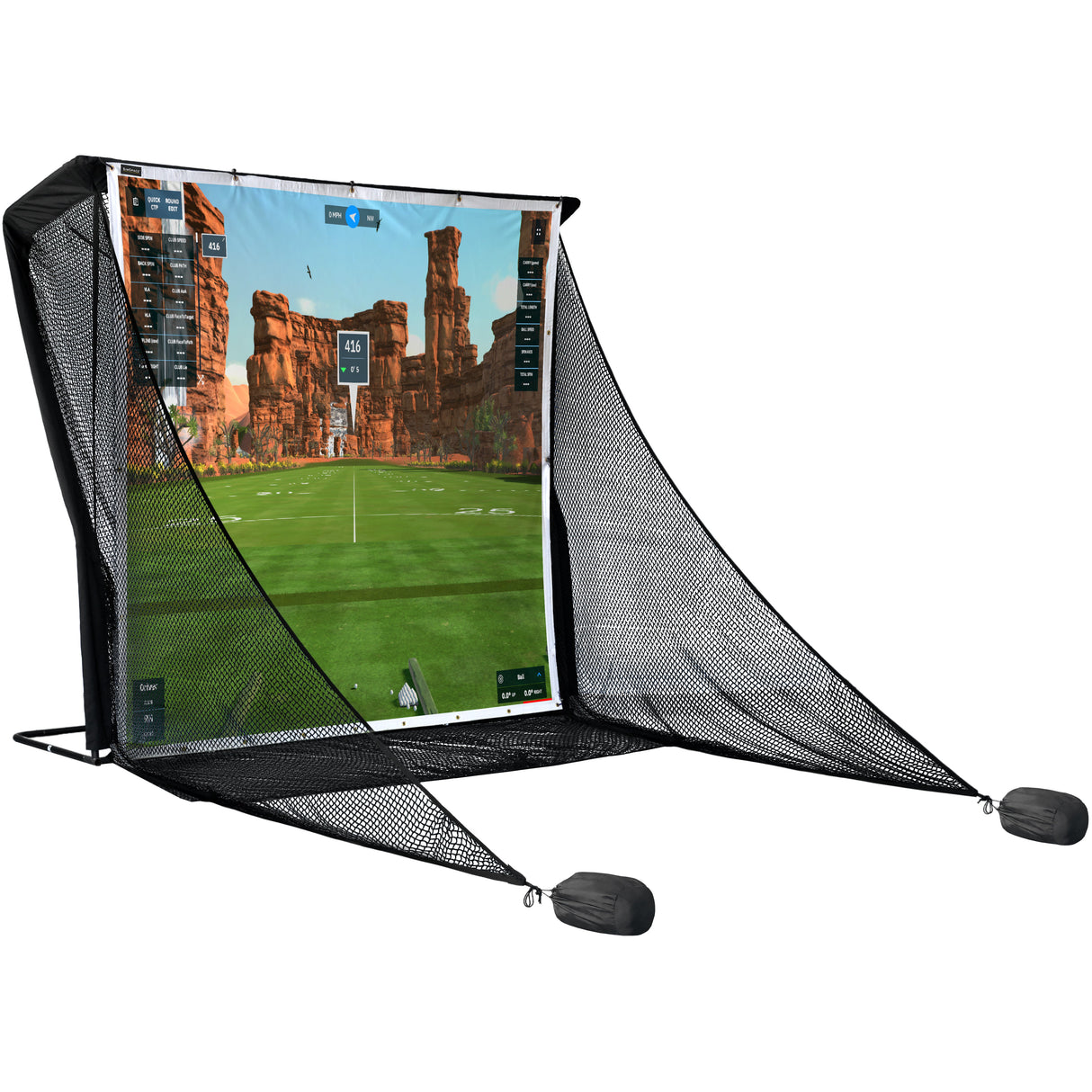 SIMSPACE GOLF DELUXE HOME DRIVING NET - CANVAS