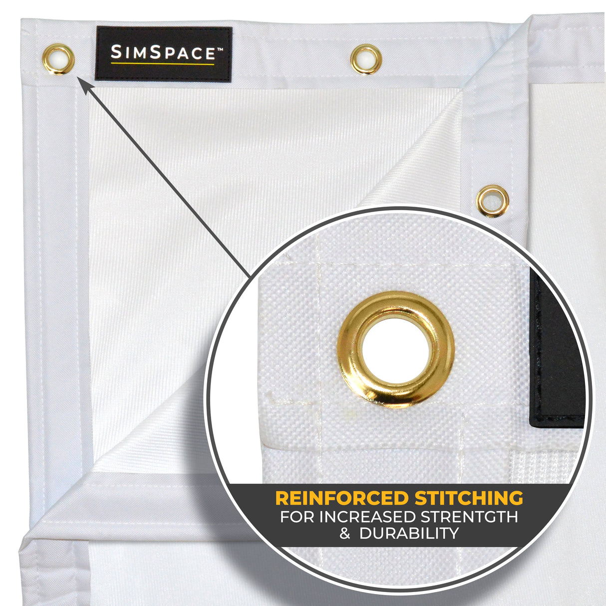 SIMSPACE GOLF DELUXE HOME DRIVING NET - CANVAS