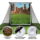 SIMSPACE GOLF DELUXE HOME DRIVING NET - CANVAS