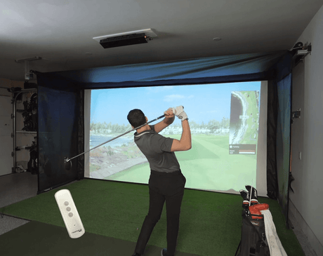 The SportScreen Vanish Series® | Einfahrbare Golfkabine