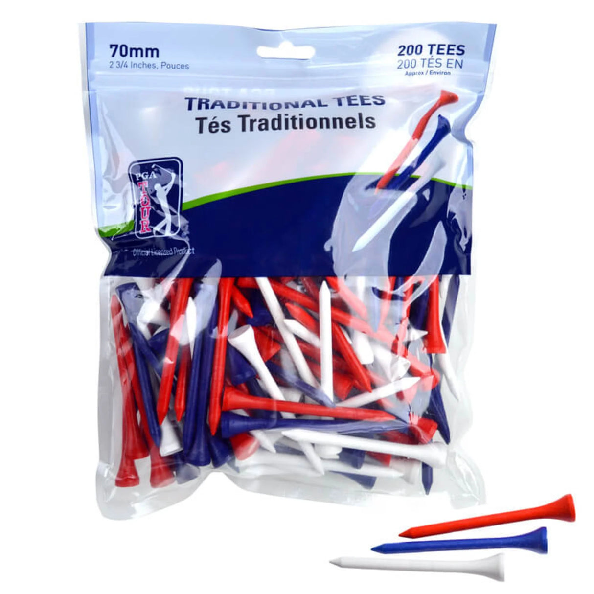 PGA TOUR 7cm Golf Tees