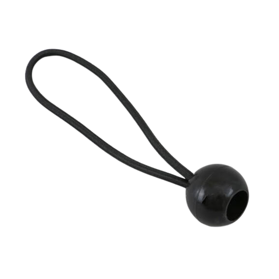 Rubber tensioners for golf simulator screen