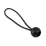 Rubber tensioners for golf simulator screen
