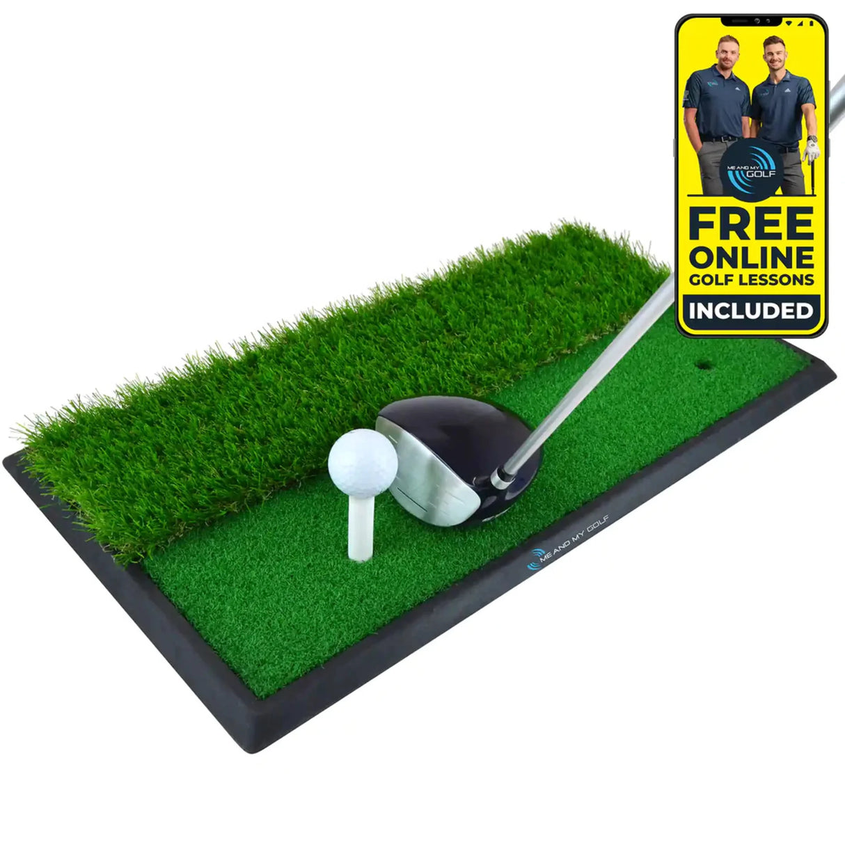 Tapis de frappe ME AND MY GOLF Dual Turf