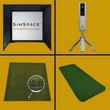 Rapsodo MLM2 Pro &amp; SimSpace golf cabin