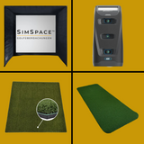 Foresight GC3 &amp; SimSpace golf cabin