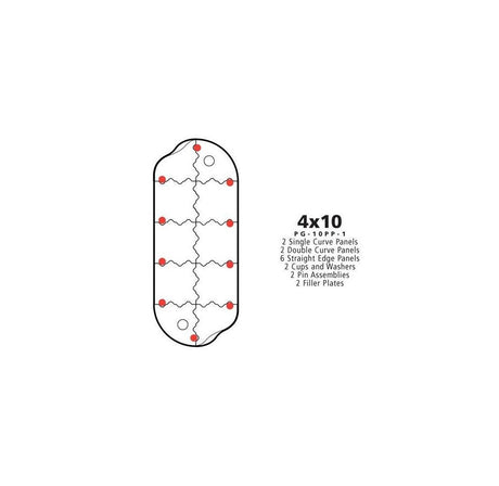 TOUR LEFT Putting Green 121 x 305 cm