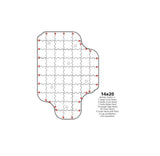 TOUR LEFT Putting Green 430 x 610 cm